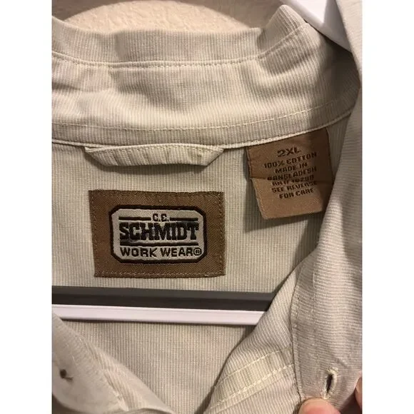 CE Schmidt Work Wear Men’s Shirt - Size 2XL - Picture 3 of 3